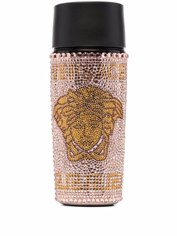 Versace pink Crystal Medusa travel mug | Browns Cups & Tea Sets