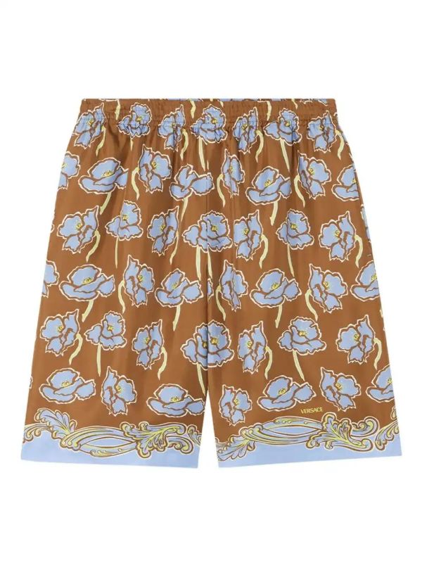 Versace Poppies shorts | Browns Bermuda Shorts