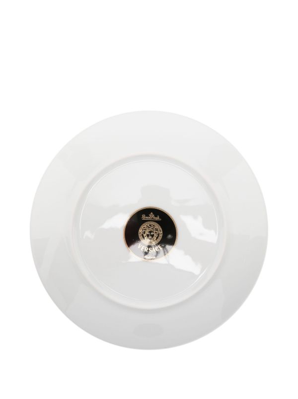 Versace Red Medusa Dinner Plate | Browns Plates & Bowls
