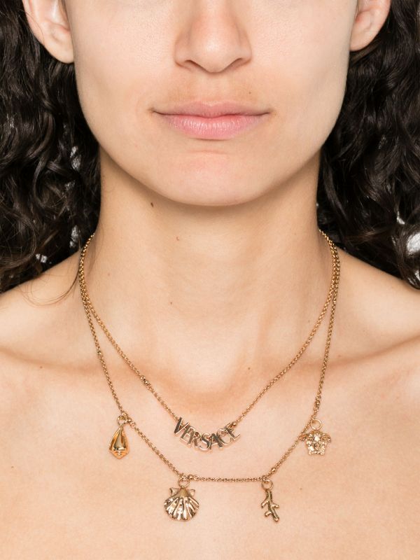 Versace Seashell-charm Necklace | Browns Necklaces