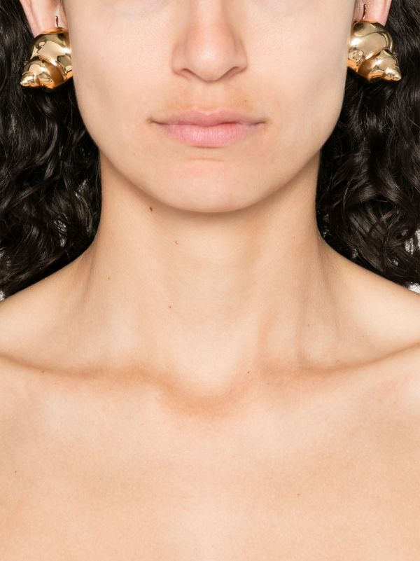 Versace Seashell Clip-on Earrings | Browns Earrings
