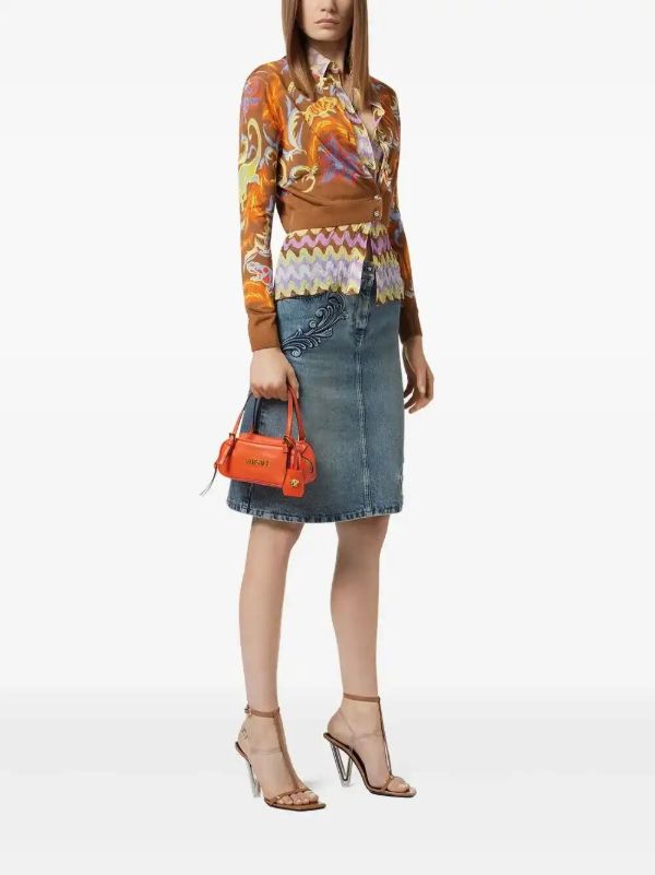 Versace Tag Bowling Mini Bag | Browns Shoulder Bags