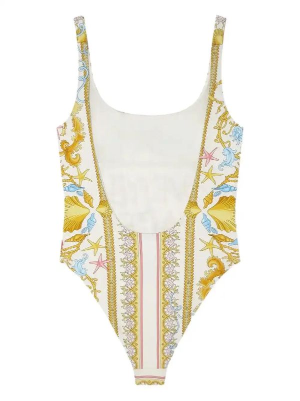 Versace Underwater Barocco Swimsuit | Browns One-Pieces