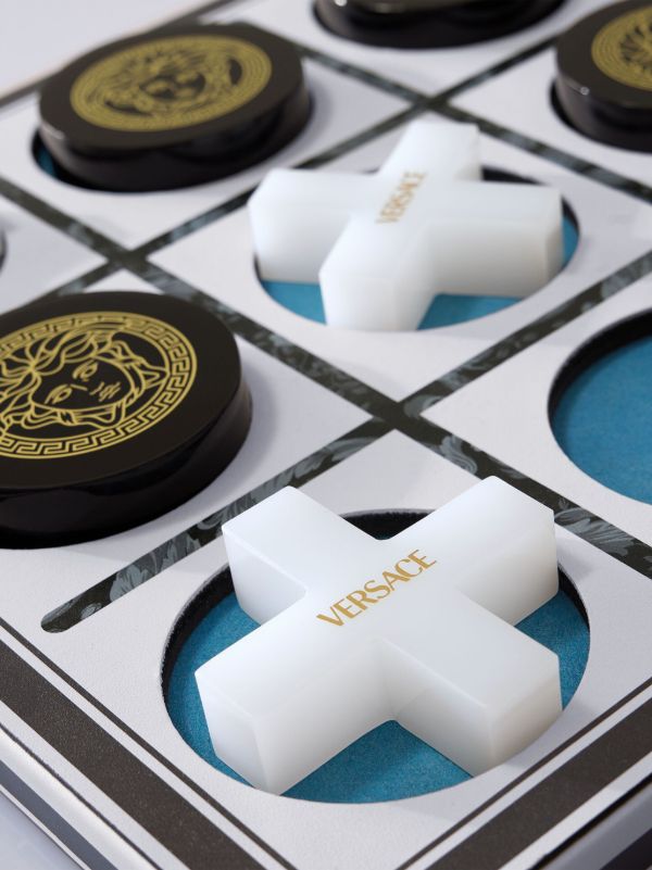 Versace White Tic-Tac-Toe Board Game | Browns Collectibles