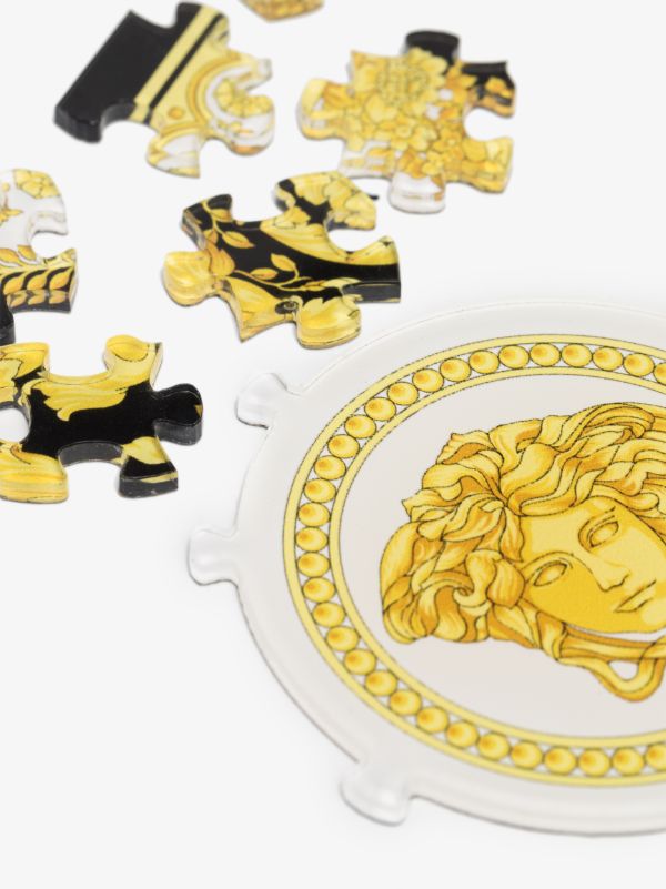 Versace Yellow Baroque Medusa Puzzle Game | Browns Table Games