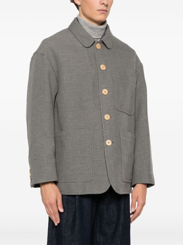 Visvim Buttoned Shirt Jacket | Browns Shirt Jackets