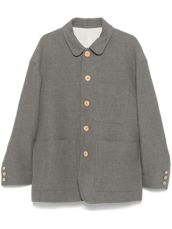 visvim Buttoned Shirt Jacket | Browns Shirt Jackets