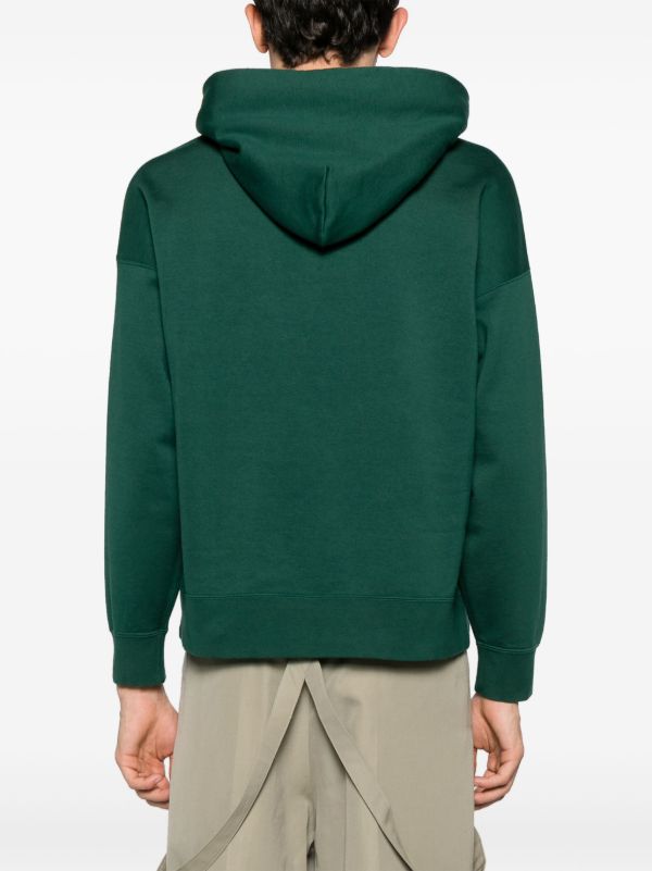 Visvim Green Ultimate Jumbo Cotton Hoodie | Browns Hoodies