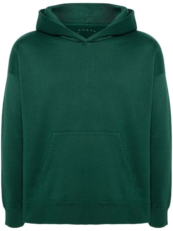 visvim green Ultimate Jumbo cotton hoodie | Browns Hoodies
