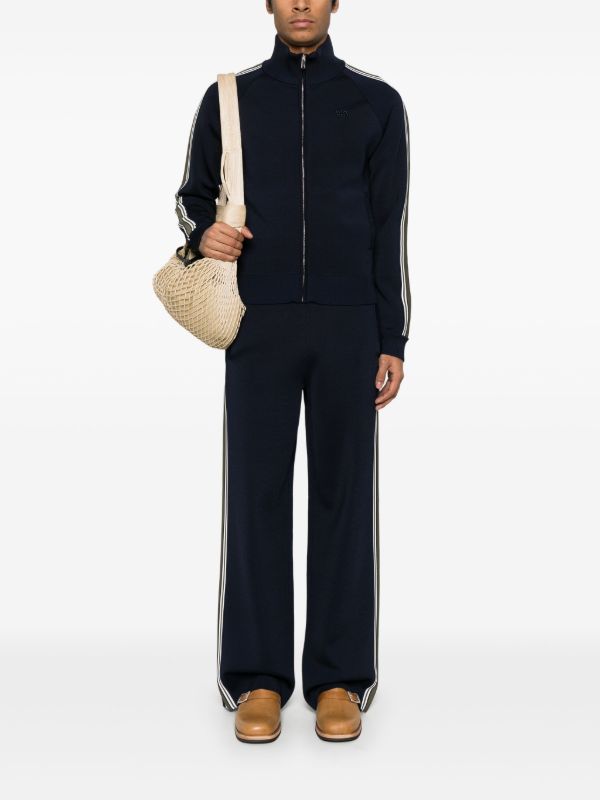 Wales Bonner Blue Tide Sweatshirt | Browns Sweatshirts