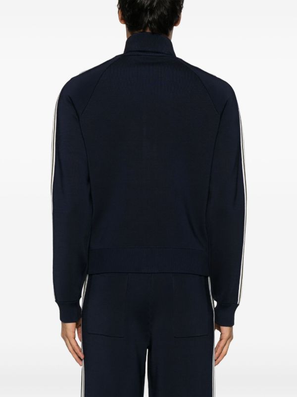 Wales Bonner Blue Tide Sweatshirt | Browns Sweatshirts