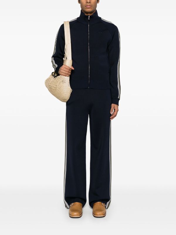 Wales Bonner Blue Tide Track Pants | Browns Sweatpants