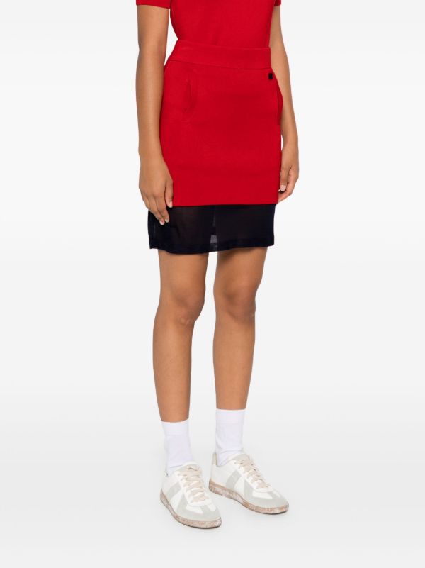 Wales Bonner Verse Mini Skirt | Browns Knitted Skirts