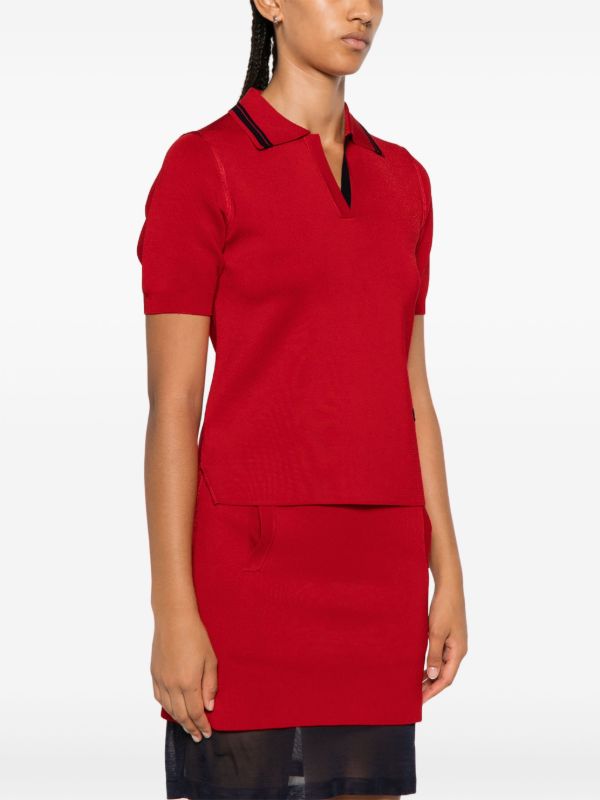 Wales Bonner Verse Polo Shirt | Browns Knitted Tops