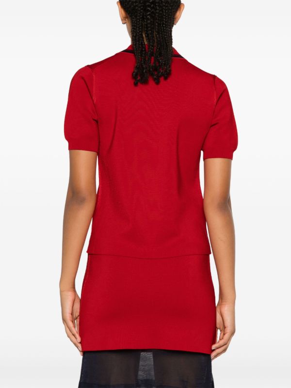 Wales Bonner Verse Polo Shirt | Browns Knitted Tops