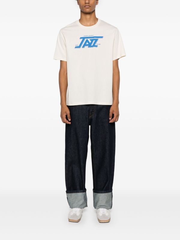 Wales Bonner White Jazz T-Shirt | Browns T-Shirts