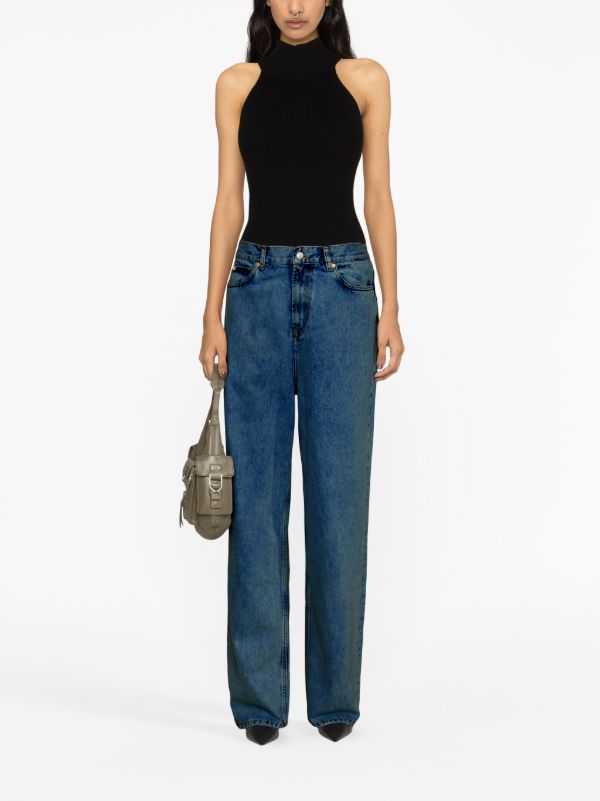 WARDROBE.NYC Blue Wide-leg Jeans | Browns Wide-Leg Jeans