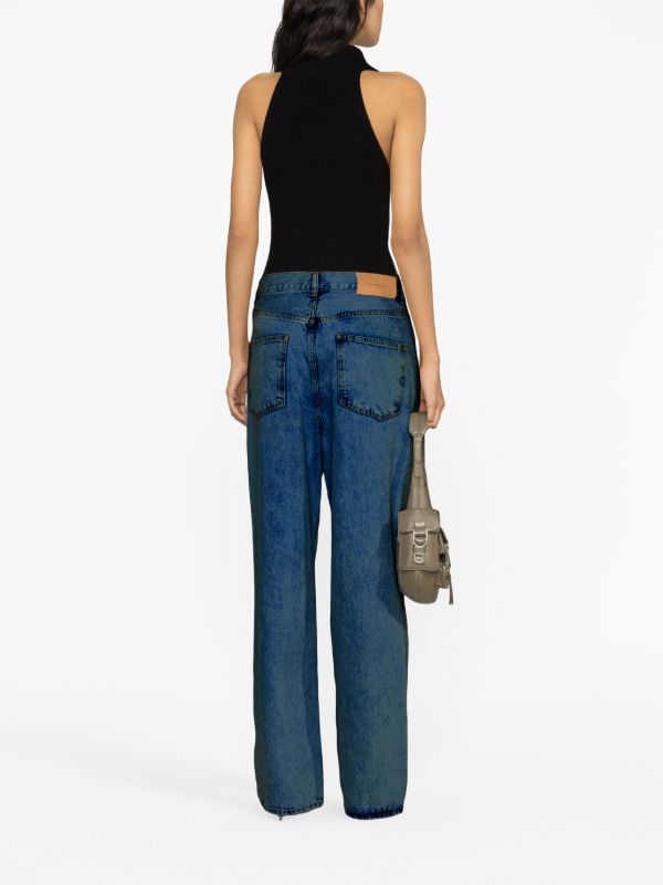 WARDROBE.NYC Blue Wide-leg Jeans | Browns Wide-Leg Jeans