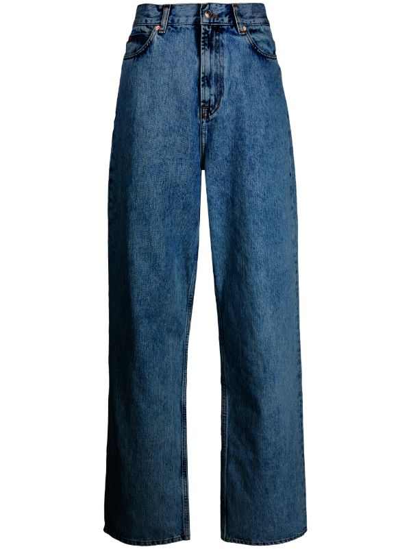 WARDROBE.NYC Blue wide-leg jeans | Browns Wide-Leg Jeans