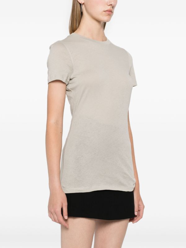 WARDROBE.NYC Grey Short-Sleeve Cotton T-Shirt | Browns T-Shirts & Jersey Shirts