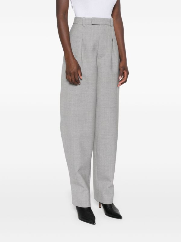 WARDROBE.NYC Tapered Tailored Trousers | Browns Slacks