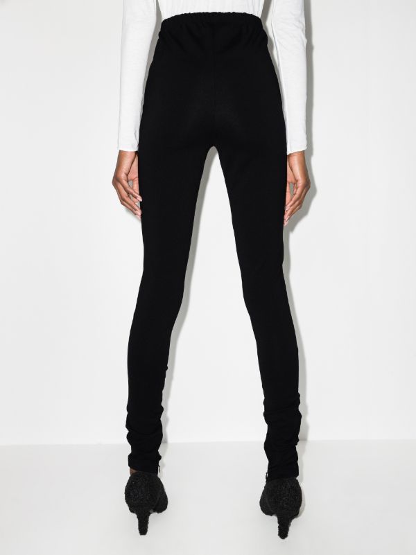 WARDROBE.NYC X Browns 50 Black Side Zip Leggings | Browns Leggings