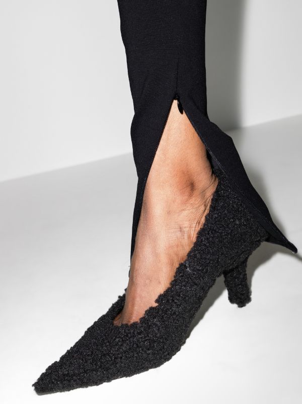 WARDROBE.NYC X Browns 50 Black Side Zip Leggings | Browns Leggings