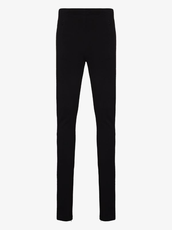WARDROBE.NYC x Browns 50 black side zip leggings | Browns Leggings