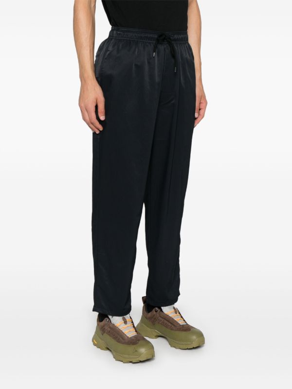 WTAPS Black Tapered Trousers | Browns Tapered Pants