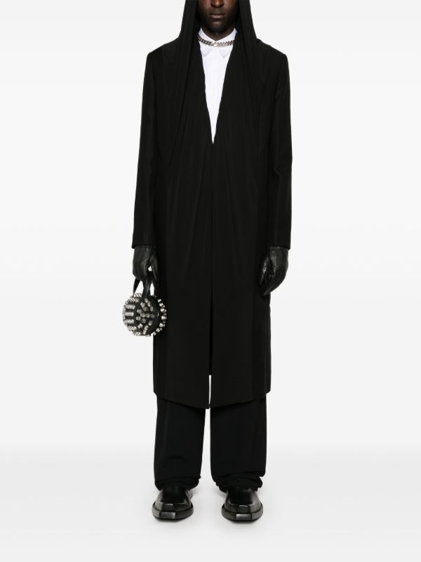 Y/Project Hooded Coat | Browns Single Breasted Coats