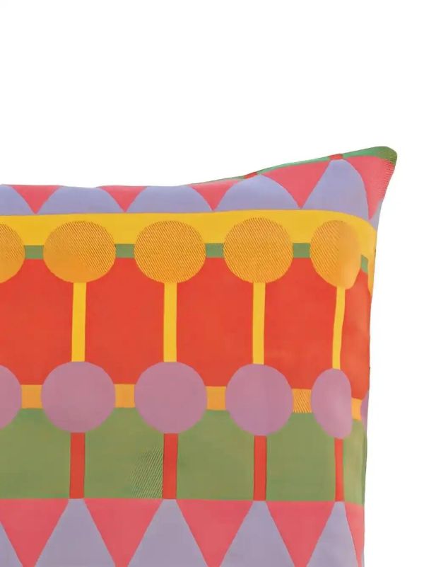 Yinka Ilori Aami Geometric-pattern Cushion | Browns Cushions