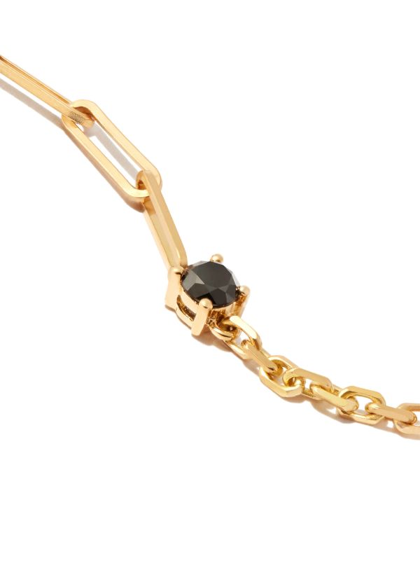 Yvonne Léon 18K Yellow Gold Diamond Chain Bracelet | Browns Bracelets