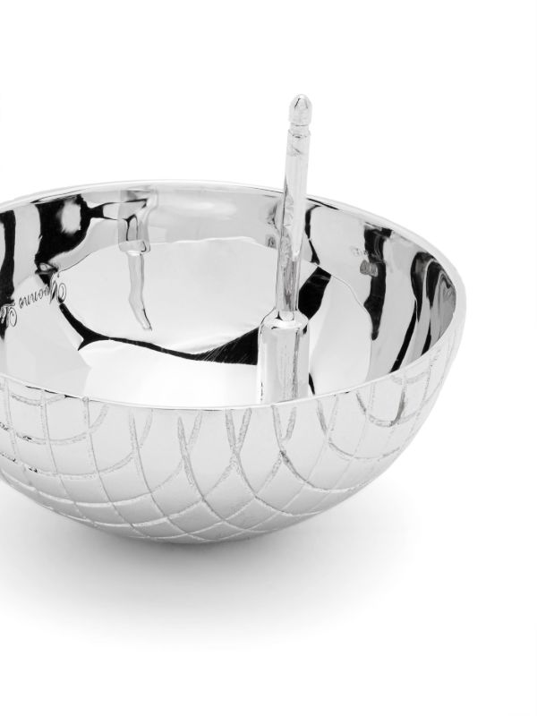 Yvonne Léon 9K White Gold Paire De Maxi Boucles D'oreille Boule Disco Diamonds Earrings | Browns Fine Earrings