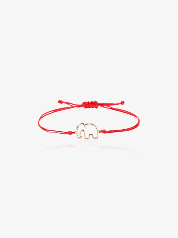 Yvonne Léon 9K Yellow Gold Elephant Bracelet | Browns Fine Bracelets