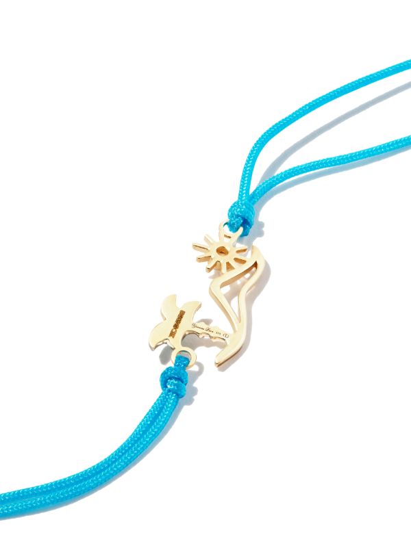 Yvonne Léon 9K Yellow Gold Island Diamond Choker Necklace | Browns Fine Necklaces