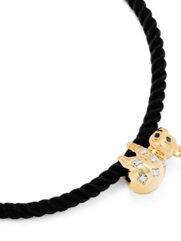 Yvonne Léon 9kt Yellow Gold Koala Diamond Bracelet | Browns Fine Bracelets
