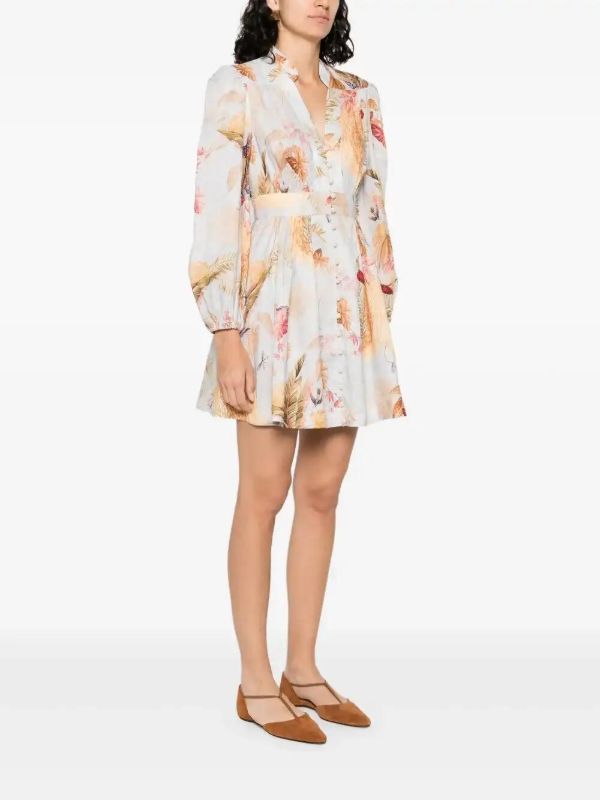 ZIMMERMANN Ascension Mini Dress | Browns Day Dresses