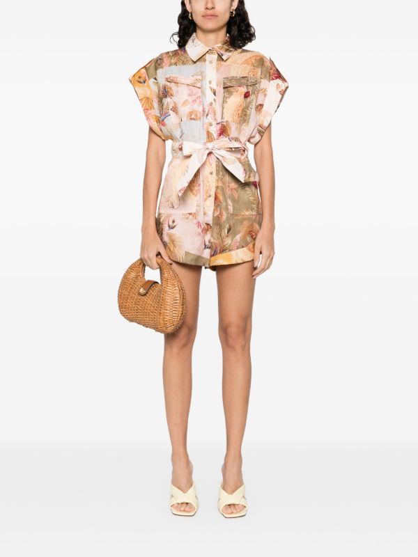 ZIMMERMANN Ascension Playsuit | Browns Playsuits