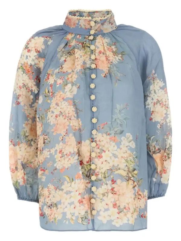 ZIMMERMANN Cascadian Billow Blouse | Browns Blouses