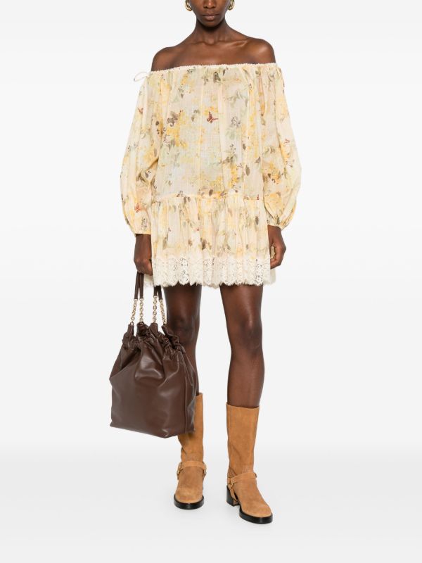 ZIMMERMANN Cascadian Mini Dress | Browns Day Dresses