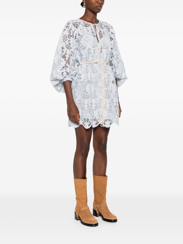 ZIMMERMANN Coco Lace Mini Dress | Browns Day Dresses