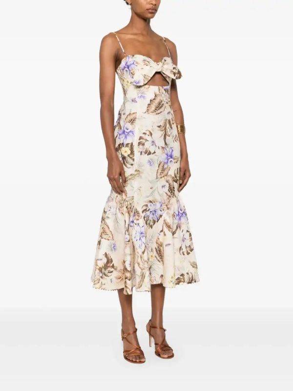 ZIMMERMANN Coco Midi Dress | Browns Day Dresses