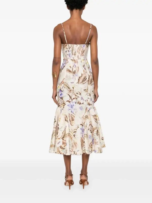 ZIMMERMANN Coco Midi Dress | Browns Day Dresses