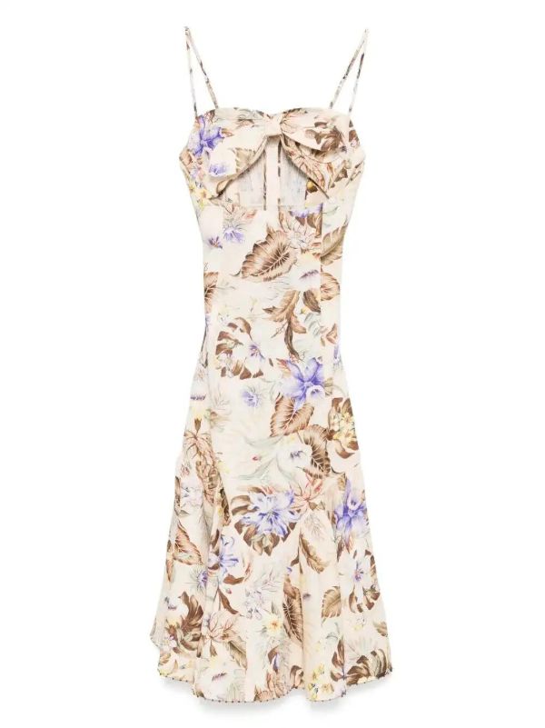ZIMMERMANN Coco midi dress | Browns Day Dresses