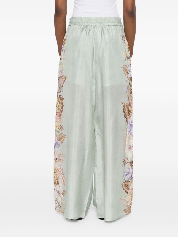 ZIMMERMANN Coco Trousers | Browns Wide-Leg Pants