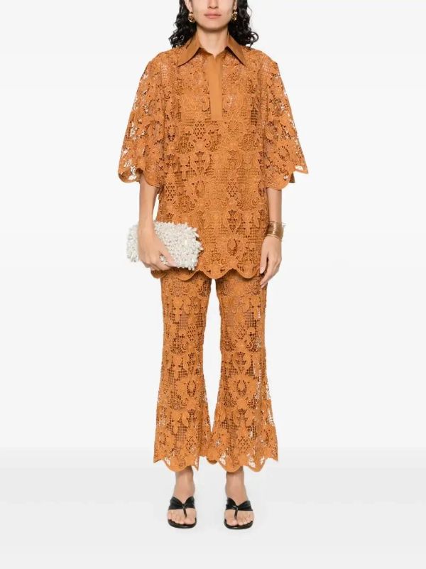 ZIMMERMANN Embroidered Blouse | Browns Blouses