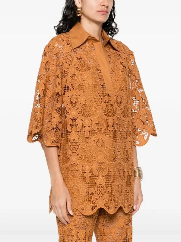 ZIMMERMANN Embroidered Blouse | Browns Blouses