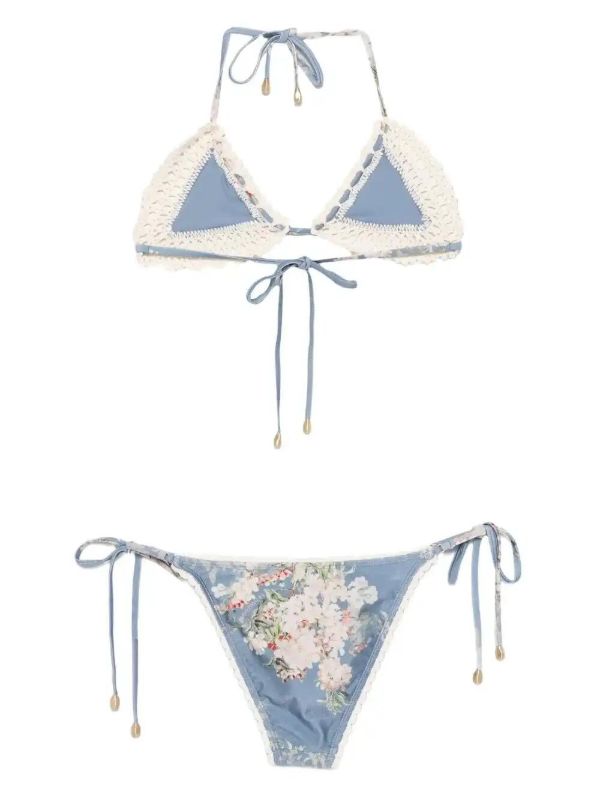 ZIMMERMANN Floral-print Bikini | Browns Bikinis