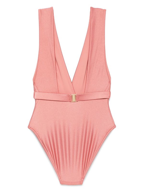 ZIMMERMANN Lucky Plunge Flower Swimsuit | Browns One-Pieces