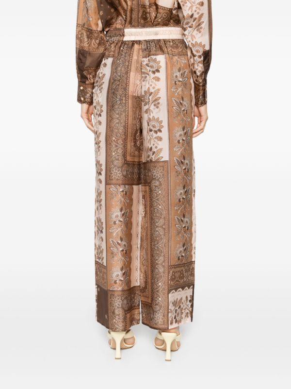 ZIMMERMANN Lucky Trousers | Browns Wide-Leg Pants